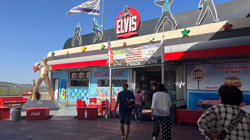 Israel -  - Elvis Tankstelle