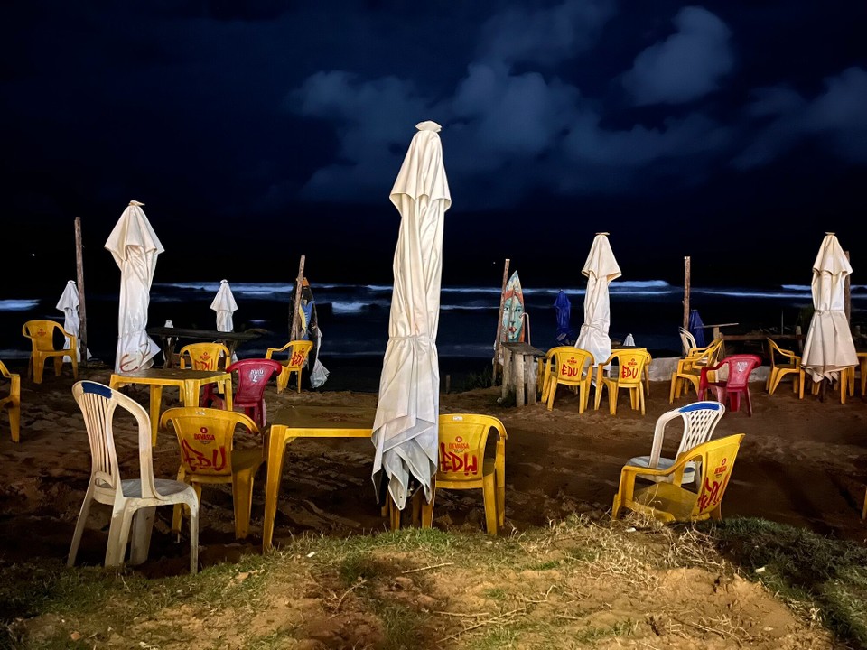 Brasilien - Salvador - Geruhsame Ausschau aufs nächtliche 🌊 