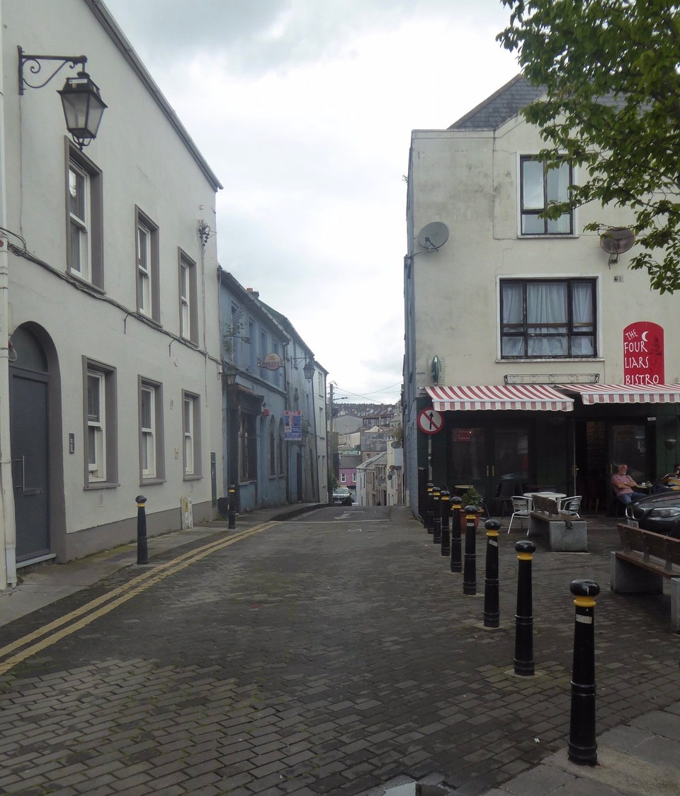 Ireland - Cork - It’s much quieter than Cork itself, and has an European feel, with steep, cobbled streets and steps.