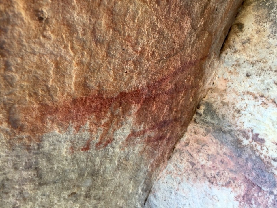 Südafrika - Clanwilliam - Felsenzeichnung