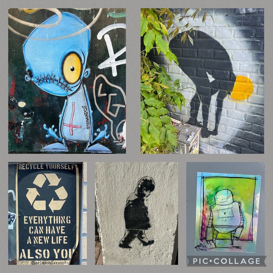 Niederlande - Amsterdam - StreetArt… immer wieder wunderschön! 