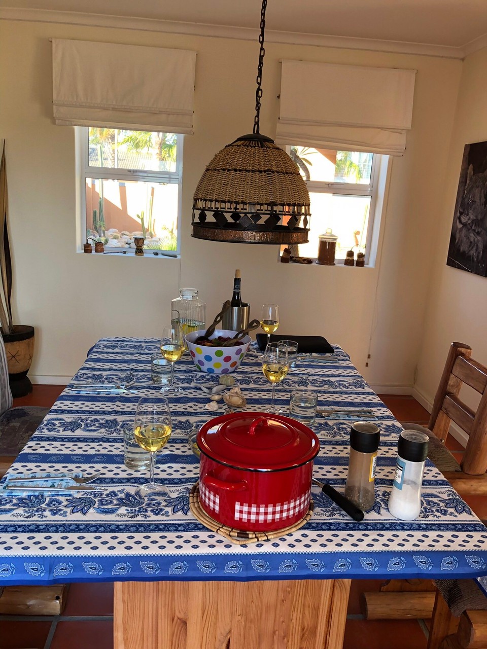 Südafrika - Blouberg - Es gab Thunfischsteak