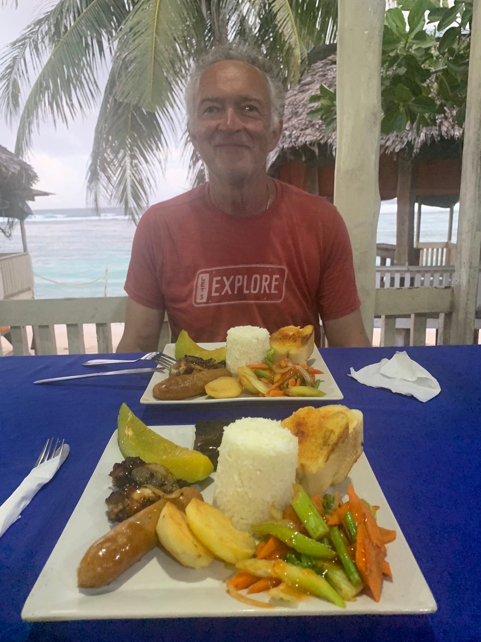 Samoa -  - Abendessen in der Fale Übernachtung inklusive 