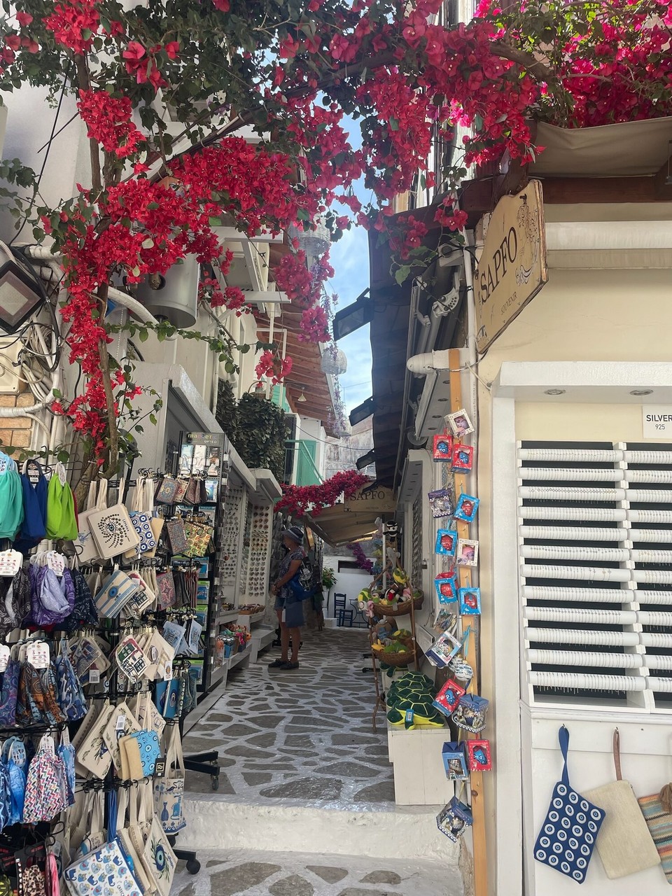 Griechenland - Vasiliki - Auf dem Rückweg haben wir noch kurz in Vasiliki gehalten und sind durch die Gassen gebummelt.