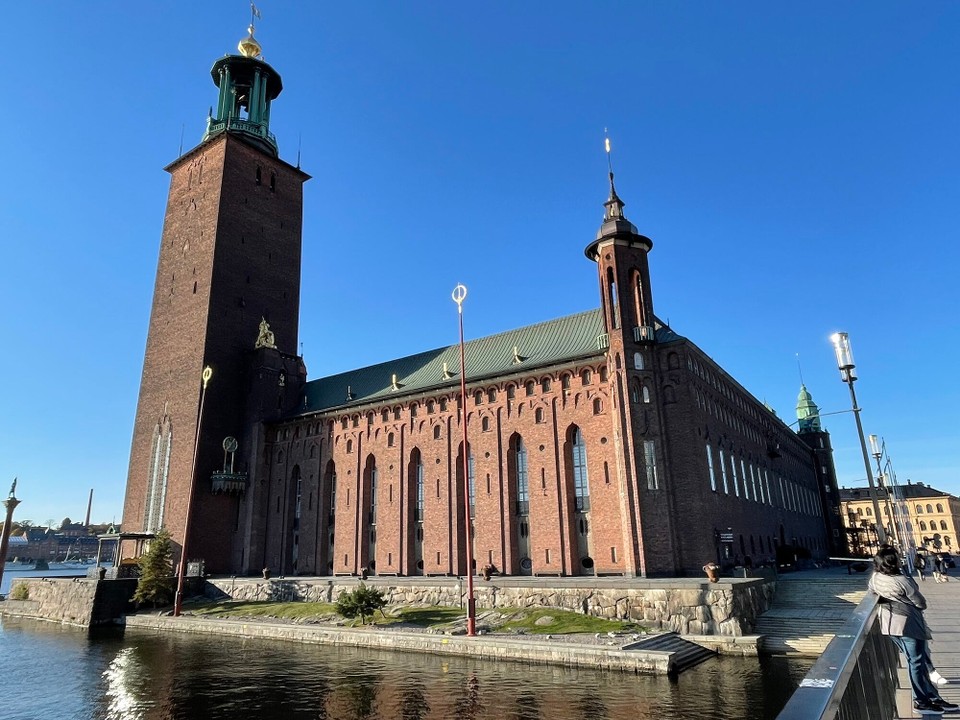 Schweden - Arlandastad - Rathaus von außen…