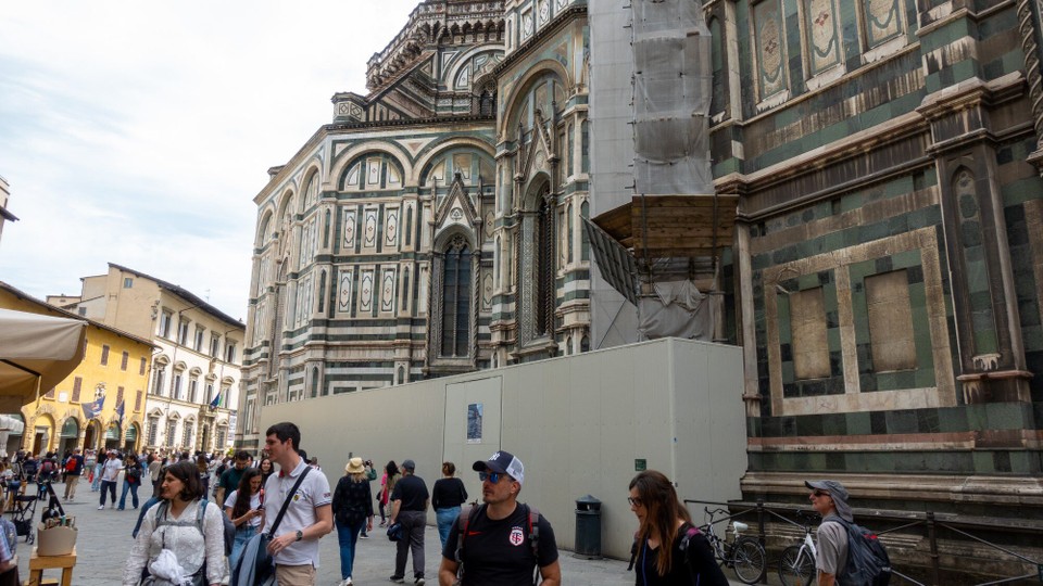 Italien - Florenz - Auch hier wieder wirklich viele Touristen.