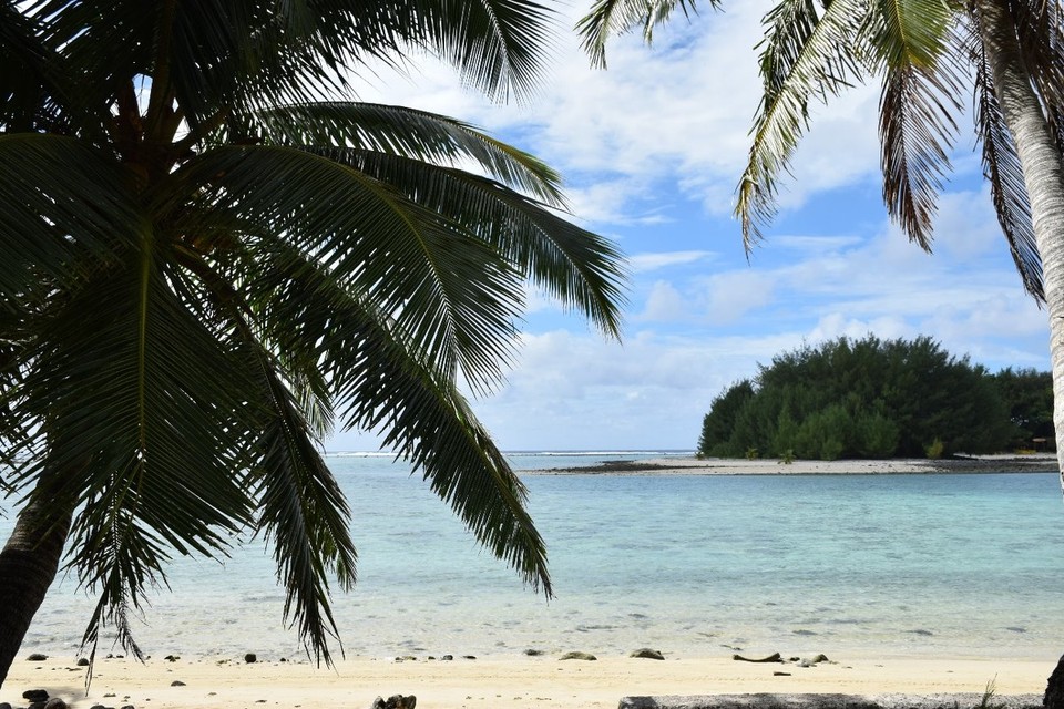 Cookinseln - Rarotonga - Muri Beach, der wohl schönste Strand der Insel mit einer türkisblauen Lagune und ein paar kleinen vorgelagerten Inseln - Welcome to Paradise! 