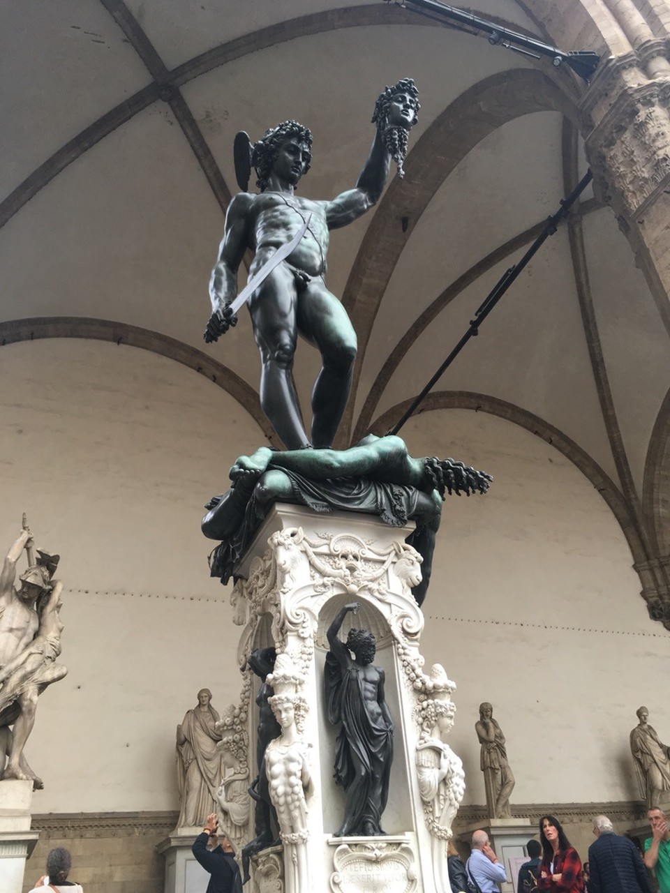 Italien - Florenz - Perseus von Benvenuto Cellini