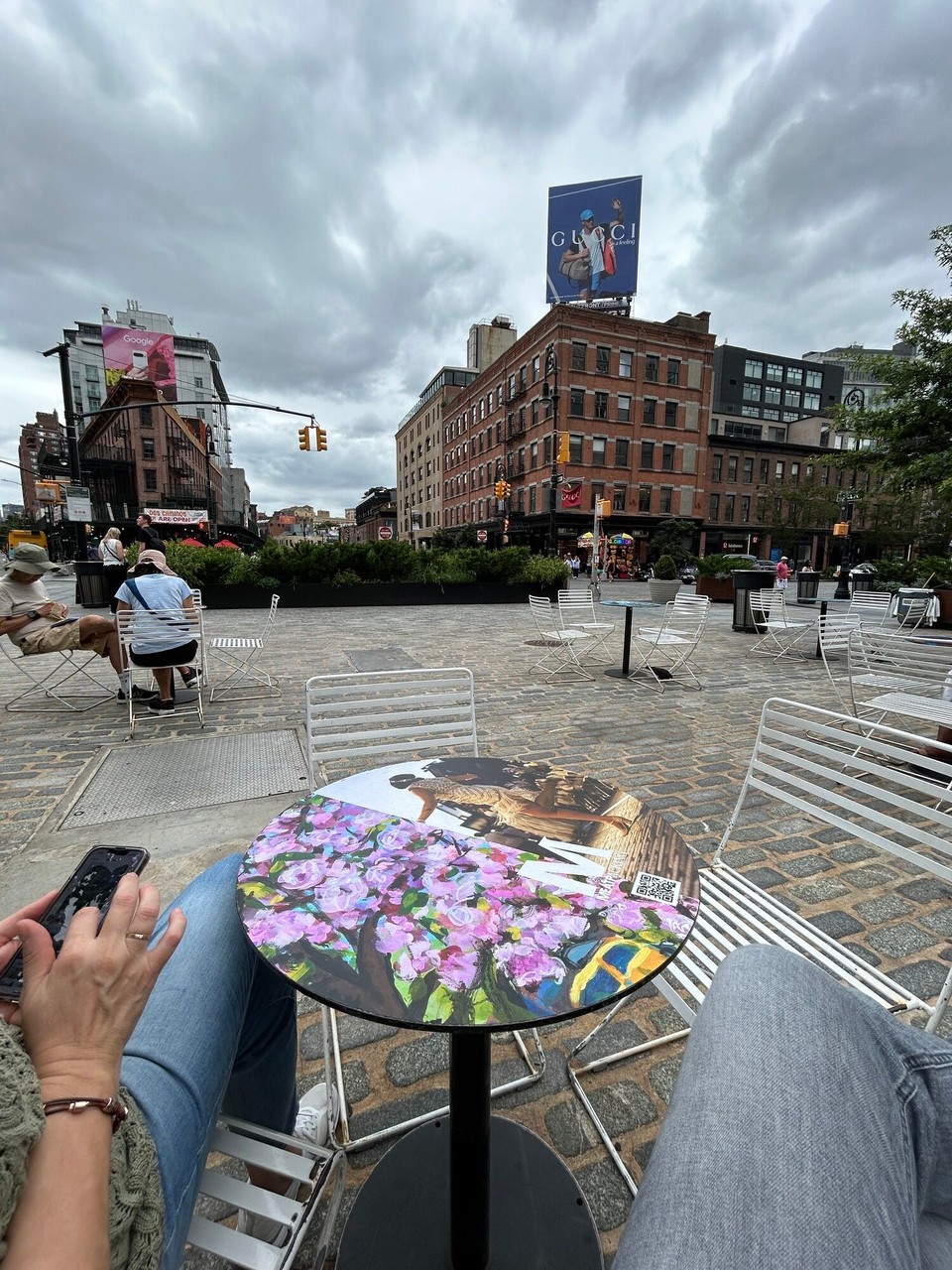 Vereinigte Staaten - New York - Kleine Pause im Meatpacking District 