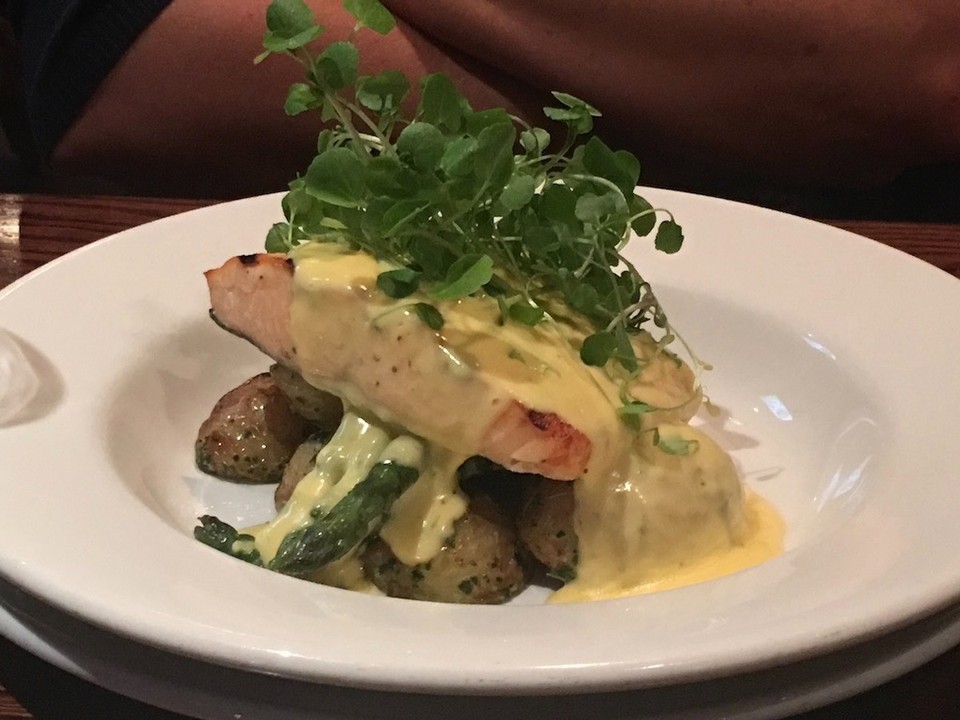 Neuseeland - Papamoa - Nachtessen: Lachs