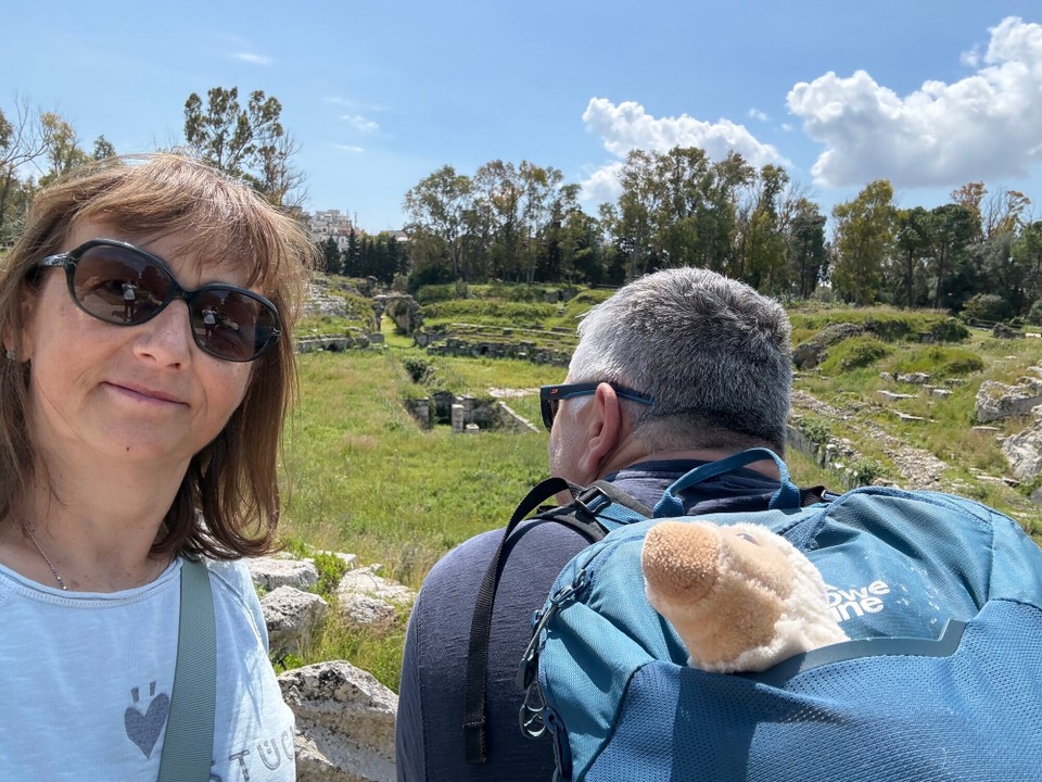 Italien - Syrakus - Römisches Amphitheater 