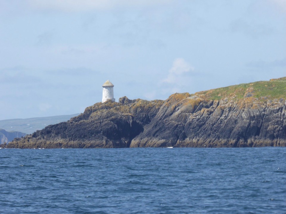 Ireland -  - Tower on the end of Little Goat Island.