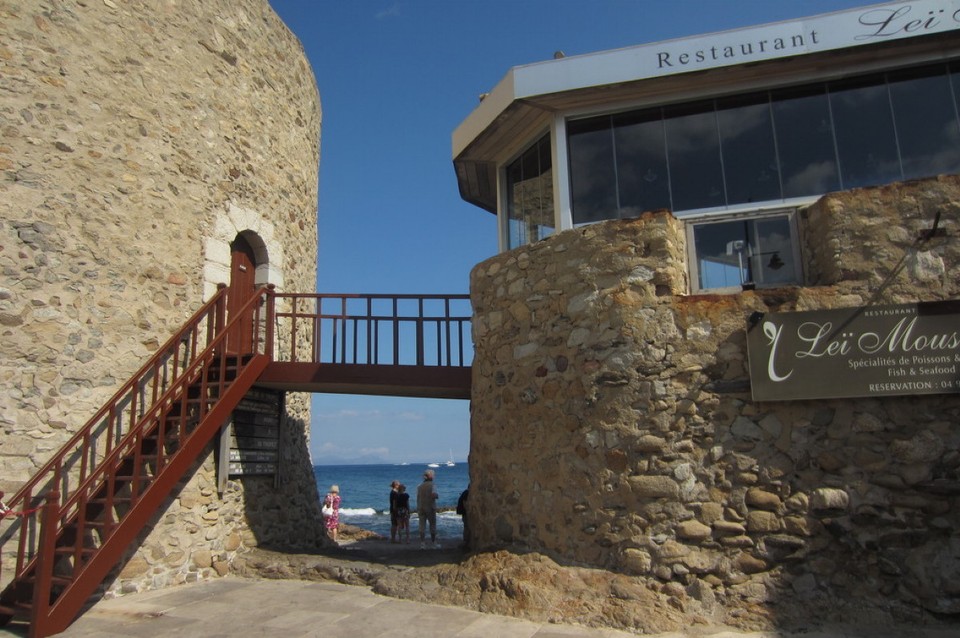 Frankreich - Saint-Tropez - Lei Mouscardins, Restaurant in the istorical tower