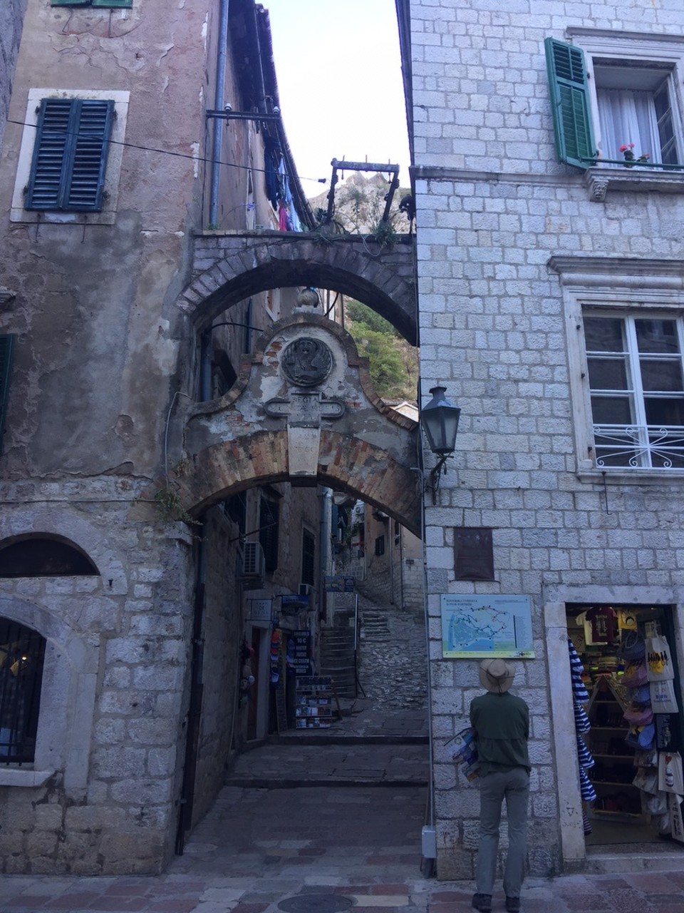  - Montenegro, Kotor - Entrance to wall walk