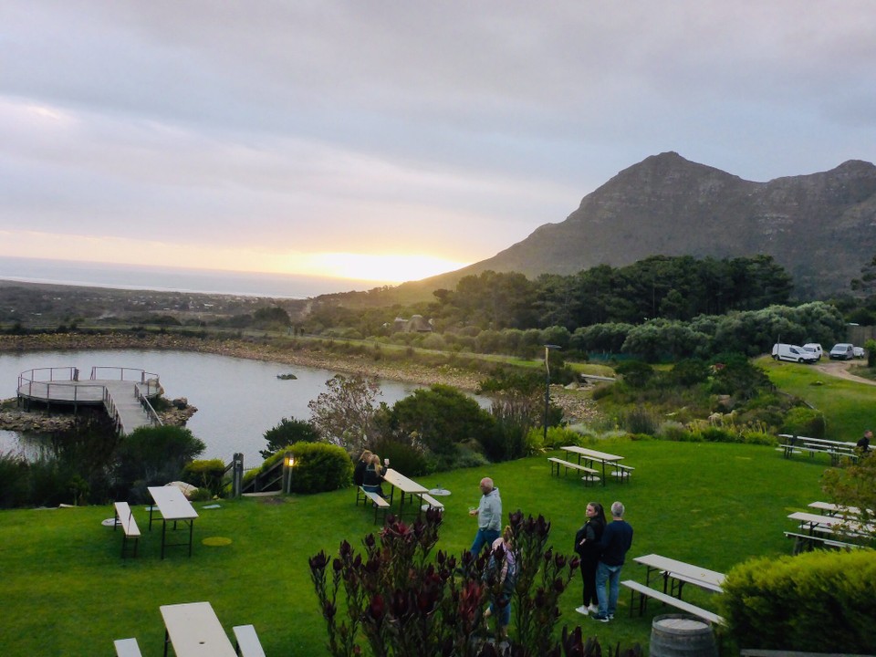 Südafrika - Southern Suburbs - Zum Abschluss wurden wir vom Sonnenuntergang verwöhnt