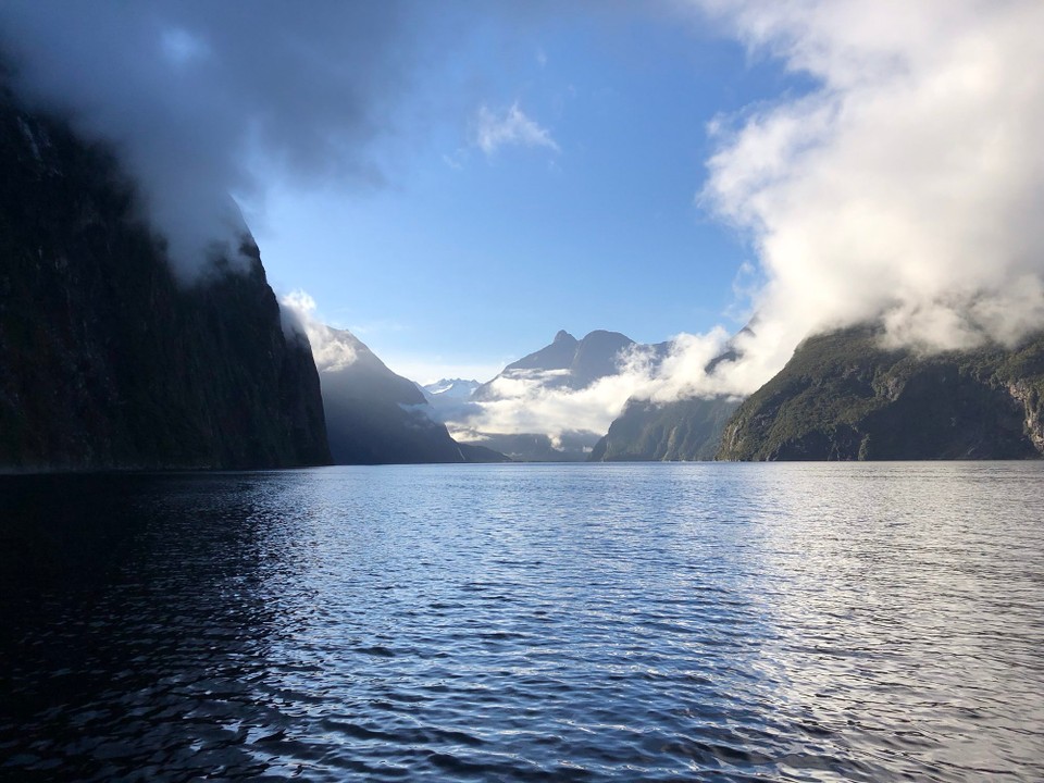 Neuseeland - Milford Sound - Stimmung im Fjord