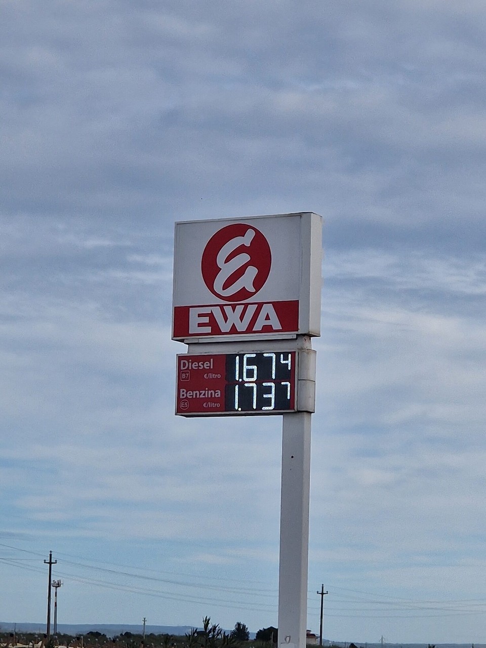 Italien - Brindisi - Diesel für 1,67€ / Liter