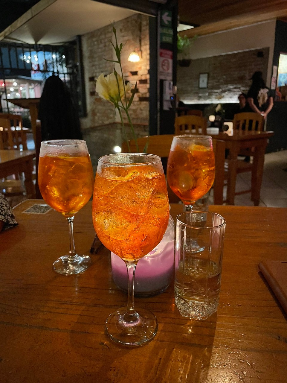 Costa Rica - San José - Das letzte gemeinsame Abendessen in Costa Rica 🇨🇷- da durfte der Aperol nicht fehlen 