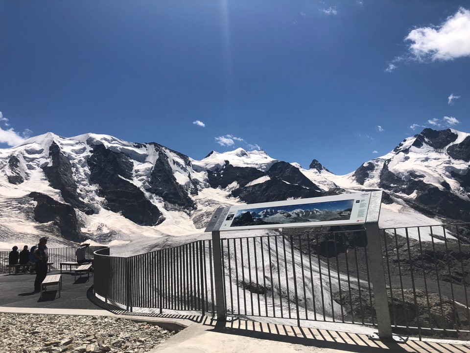 Schweiz - Pontresina - Ausstieg Bergstation Diazolezza 