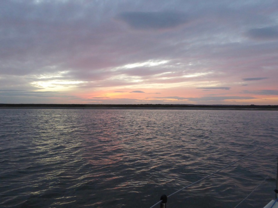 United Kingdom - Southminster - Another calm evening with beautiful skies - hopefully foretelling a lovely day tomorrow.