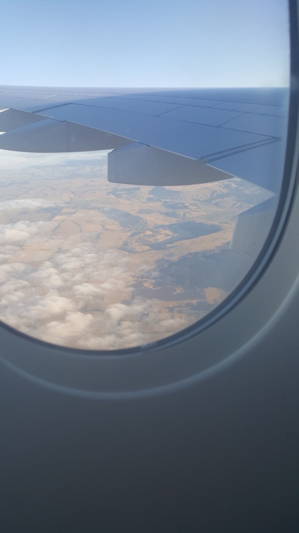 Australien - Melbourne - Die Aussicht über Melbourne, kurz vorm Flughafen.