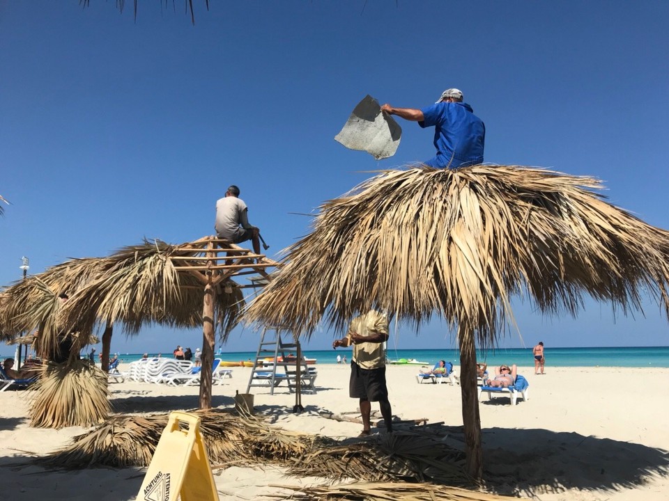 Kuba - Varadero - Bauarbeiten 😂