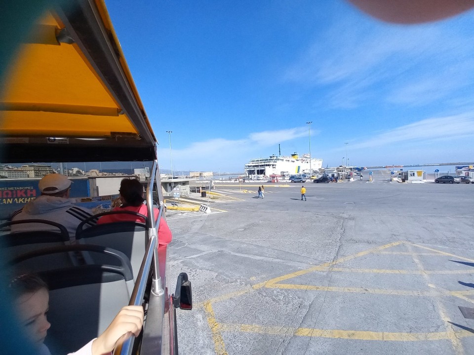 Griechenland - Iraklion - Mit dem Hop on Hop off Bus unterwegs.