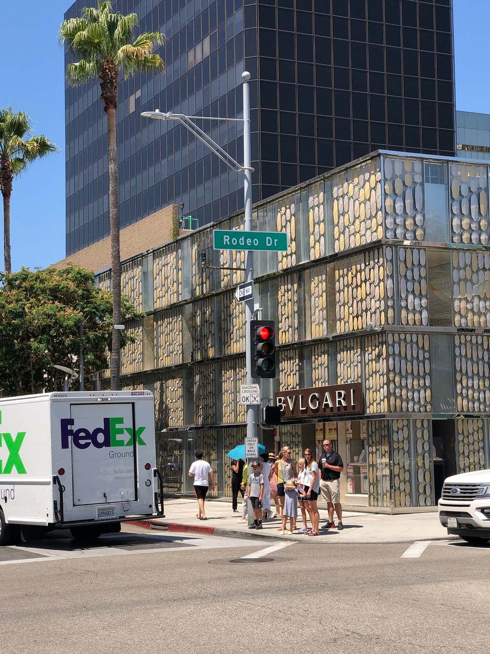 Vereinigte Staaten - Los Angeles - Angekommen beim Rodeo Drive