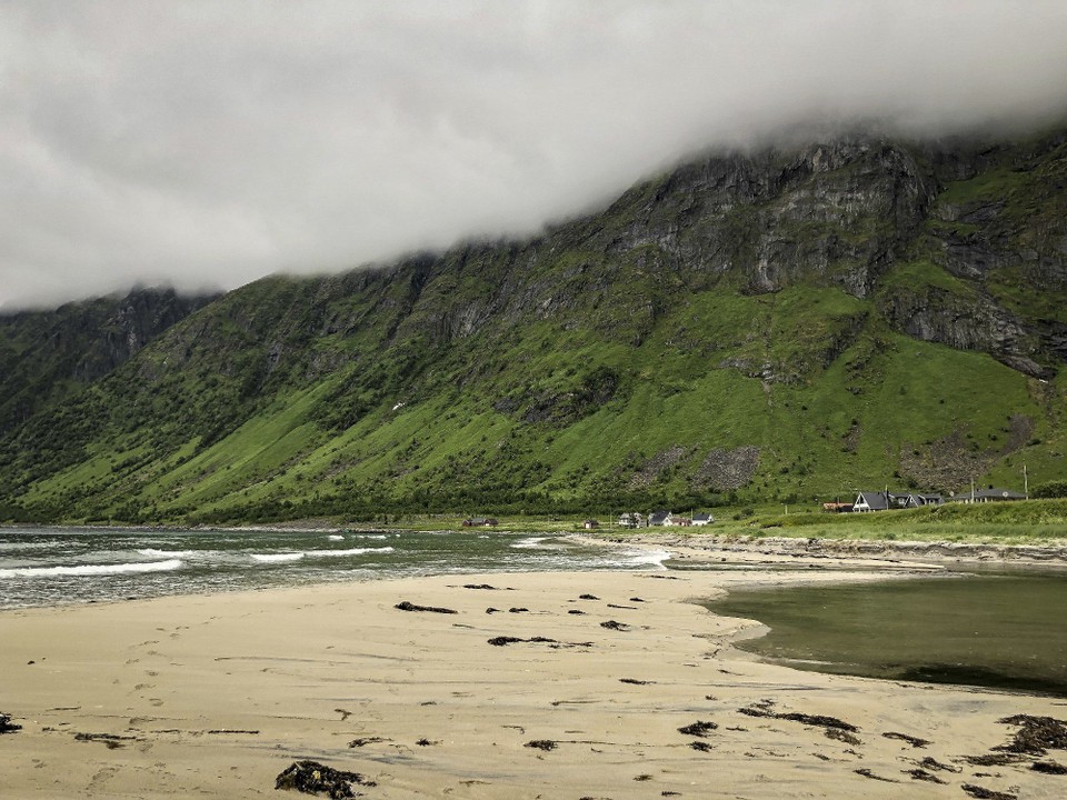 Norwegen - unbekannt - Sanddüne in Ersfjord