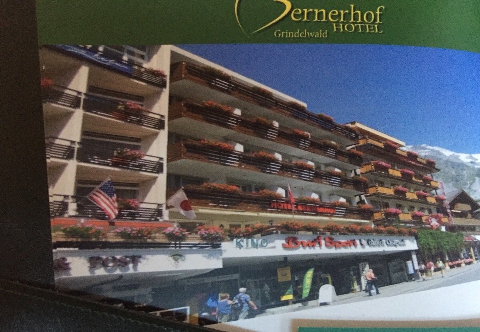 Schweiz - Grindelwald - Bernerhof, unser Hotel 2 Nächte mitten im Zentrum. Sehr schön!