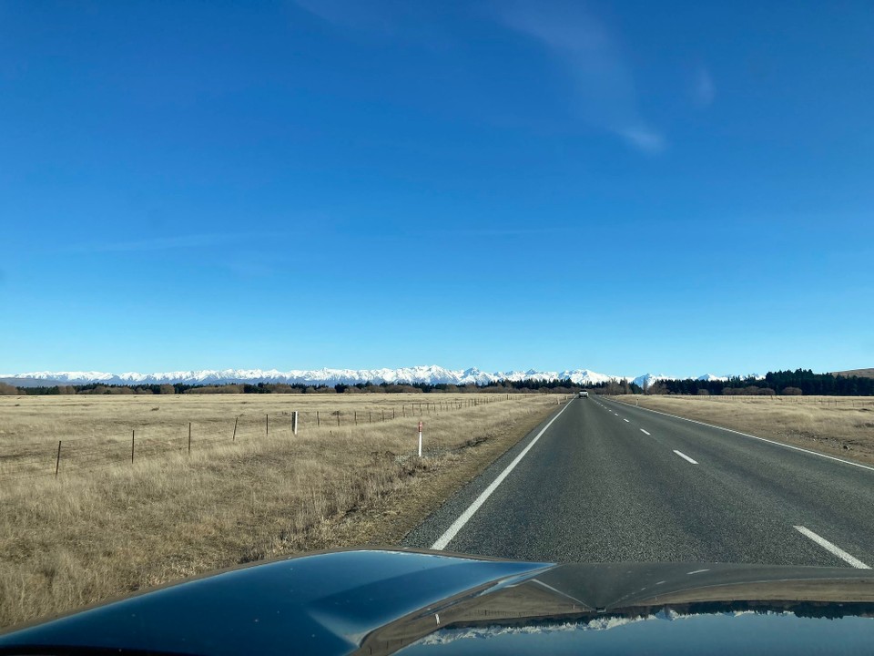 Neuseeland - Fairlie - Die Berge kommen wieder näher