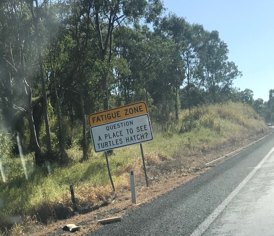 Australia - Branyan - Travel Trivia on the highway !