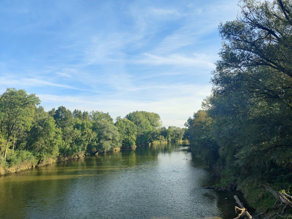 Deutschland - Freising - Zurück an der Isar