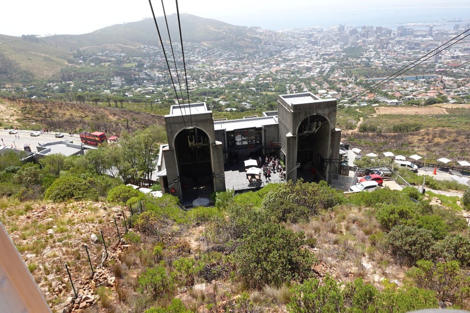Südafrika - Kapstadt - Cablecarstation