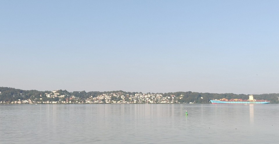 Deutschland - Hamburg - Blick auf Blankenese 