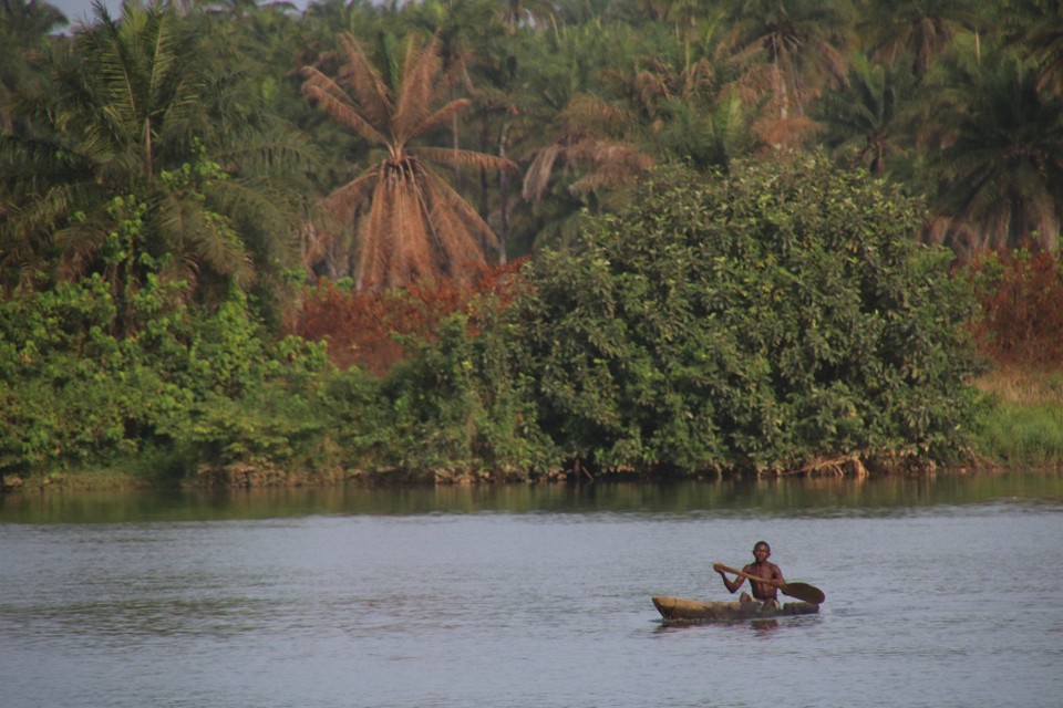 Sierra Leone - Kambia - Fluß