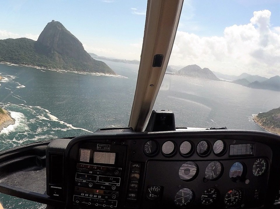 Brasilien - Rio de Janeiro - Auf dem Rückweg zur Heliplattform beim Zuckerhut 