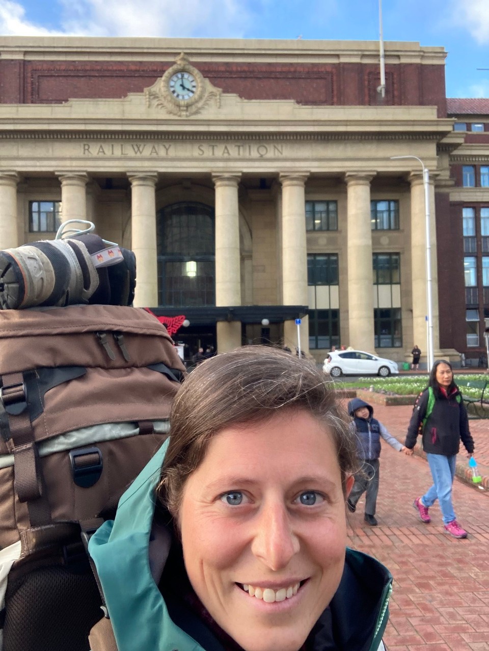 Neuseeland - Wellington - Endlich am Zielbahnhof angekommen - ins Hostel laufen und dann noch ein bisschen die Gegend erkunden