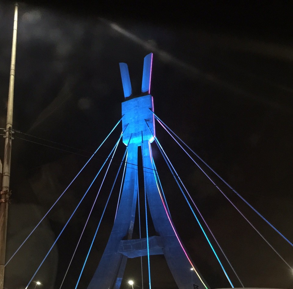 Brasilien - Ilha de Itamaracá - Brücke in Recife