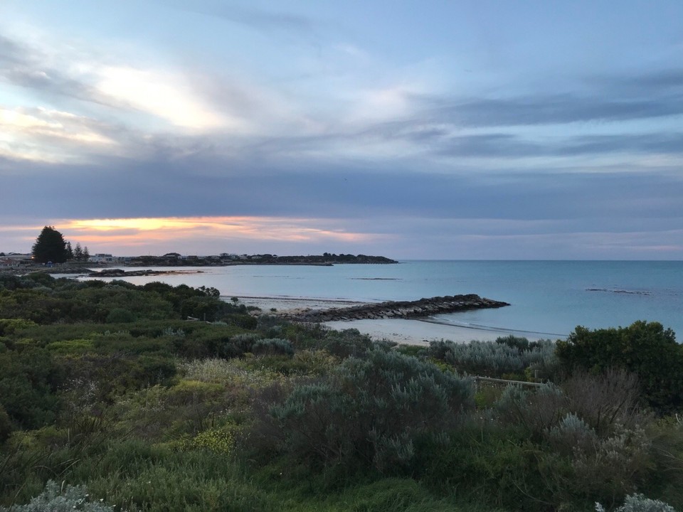 Australien - Robe - Sicht vom Campingplatz 