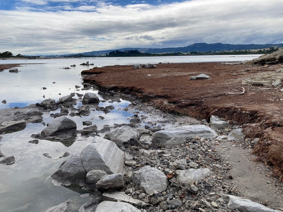 Neuseeland - Rotorua - Einmal am Ufer entlang - Nase zuhalten nicht vergessen 😵‍💫