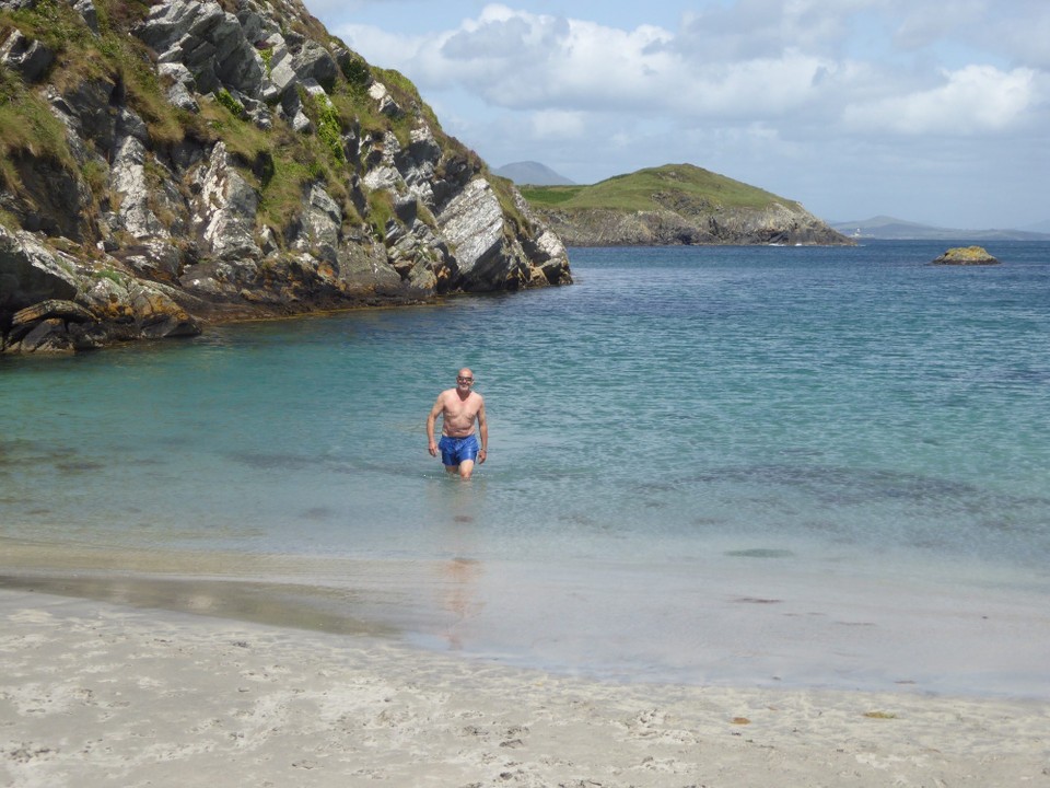 Ireland - Bere Island - A beautiful place for a swim, which we had to ourselves.