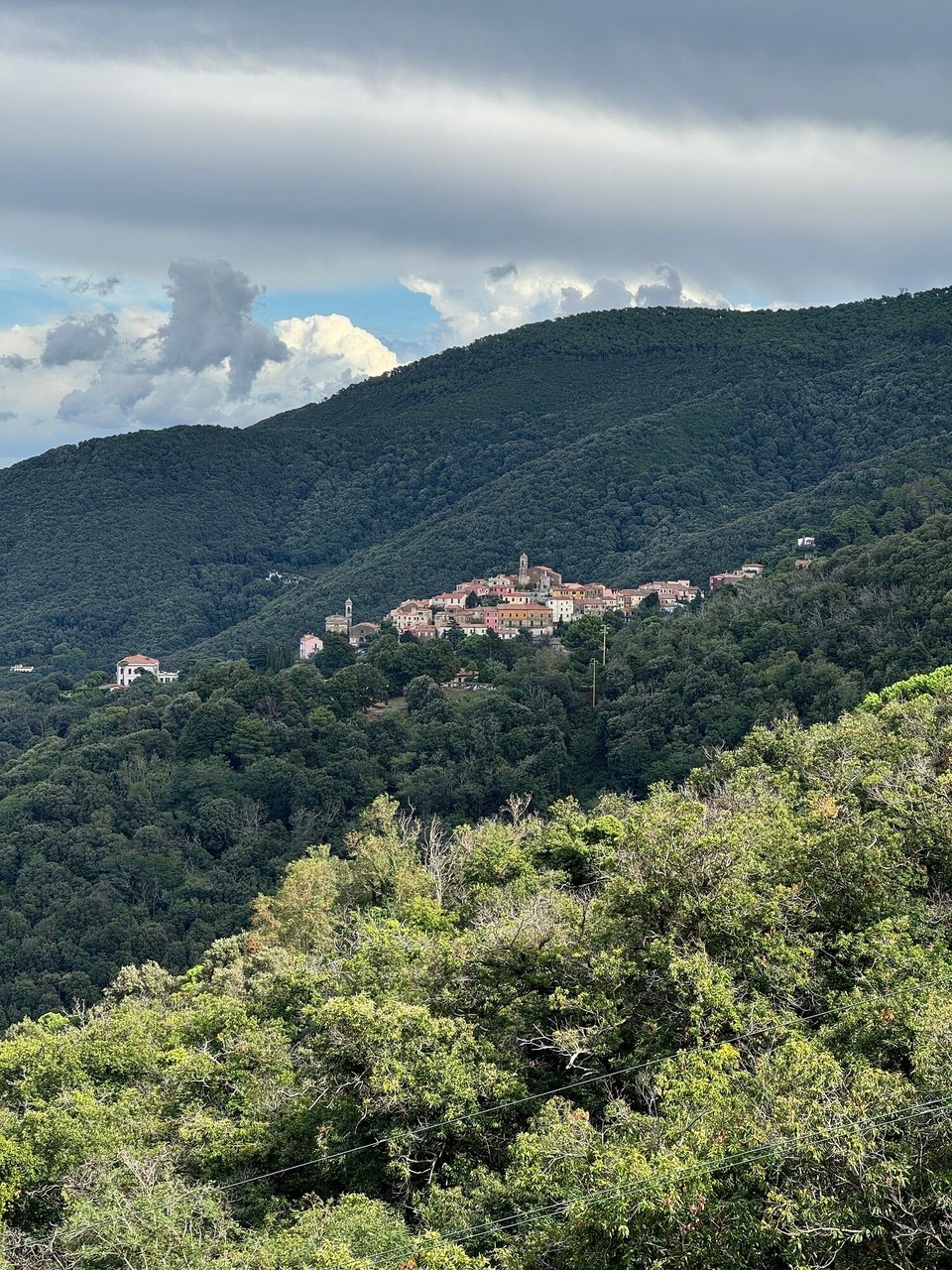 Italien - Marciana - Das Nachbardorf, auch hoch über dem Meer