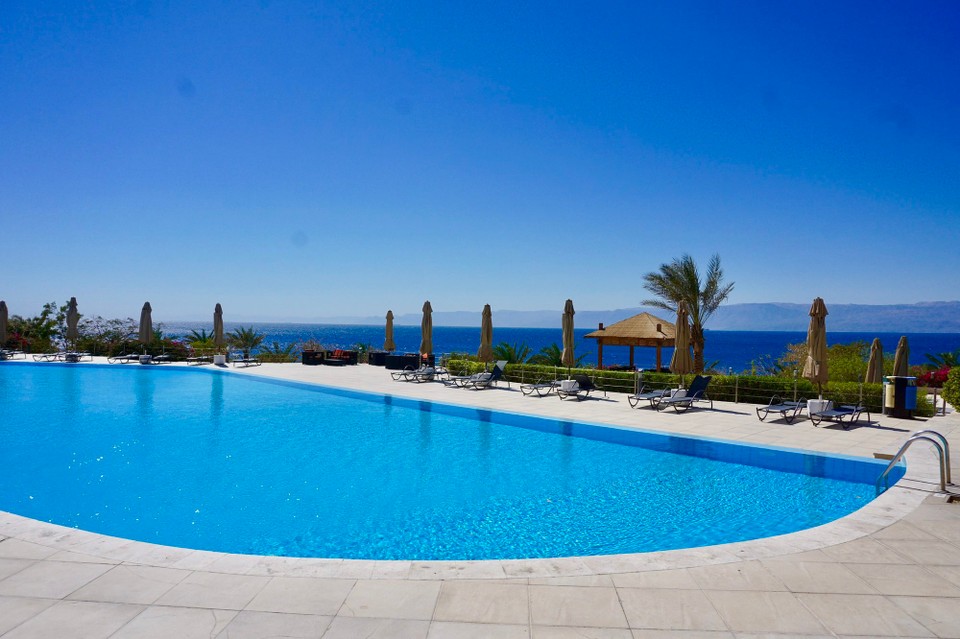 Jordanien - Al-aqabah - 3 große Pools und schön leer.
