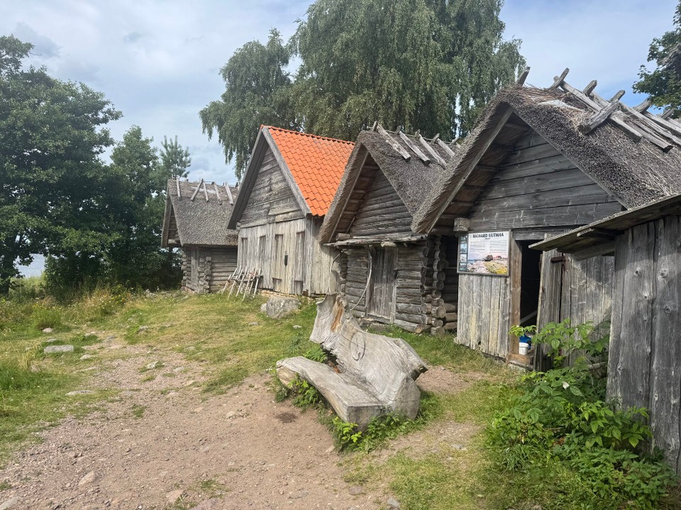 Estland - Tallinn - Fischerhütten in Altja