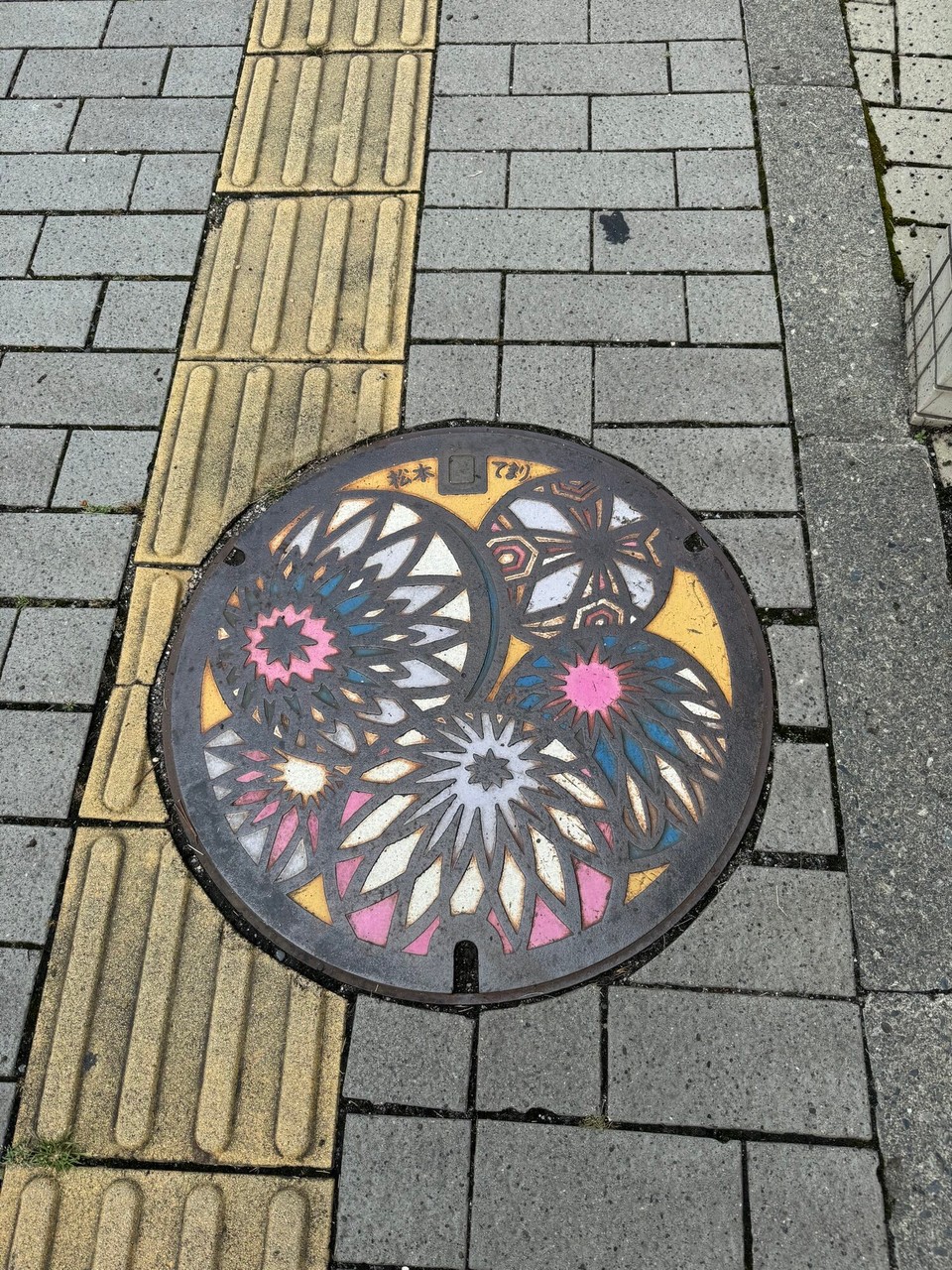 Japan - Takayama - Gullideckel - den Temari Bällen nachempfunden