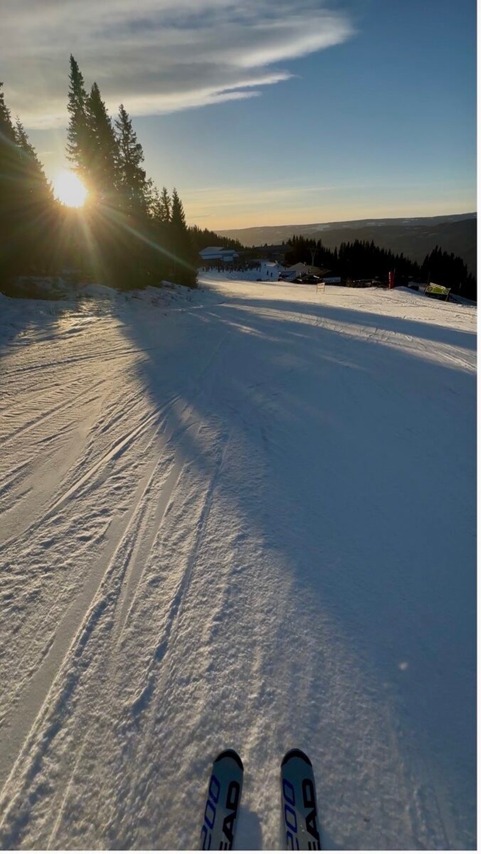 Norwegen - Øyer - Maya unterwegs nach unten! 
