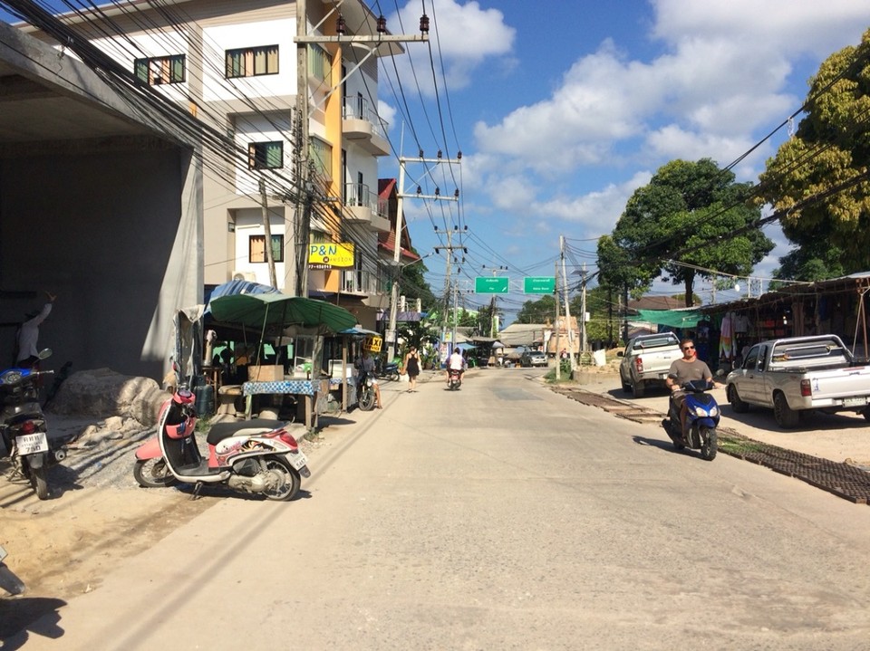 Thailand - Ko Tao - Die Straßen von Koh Tao....