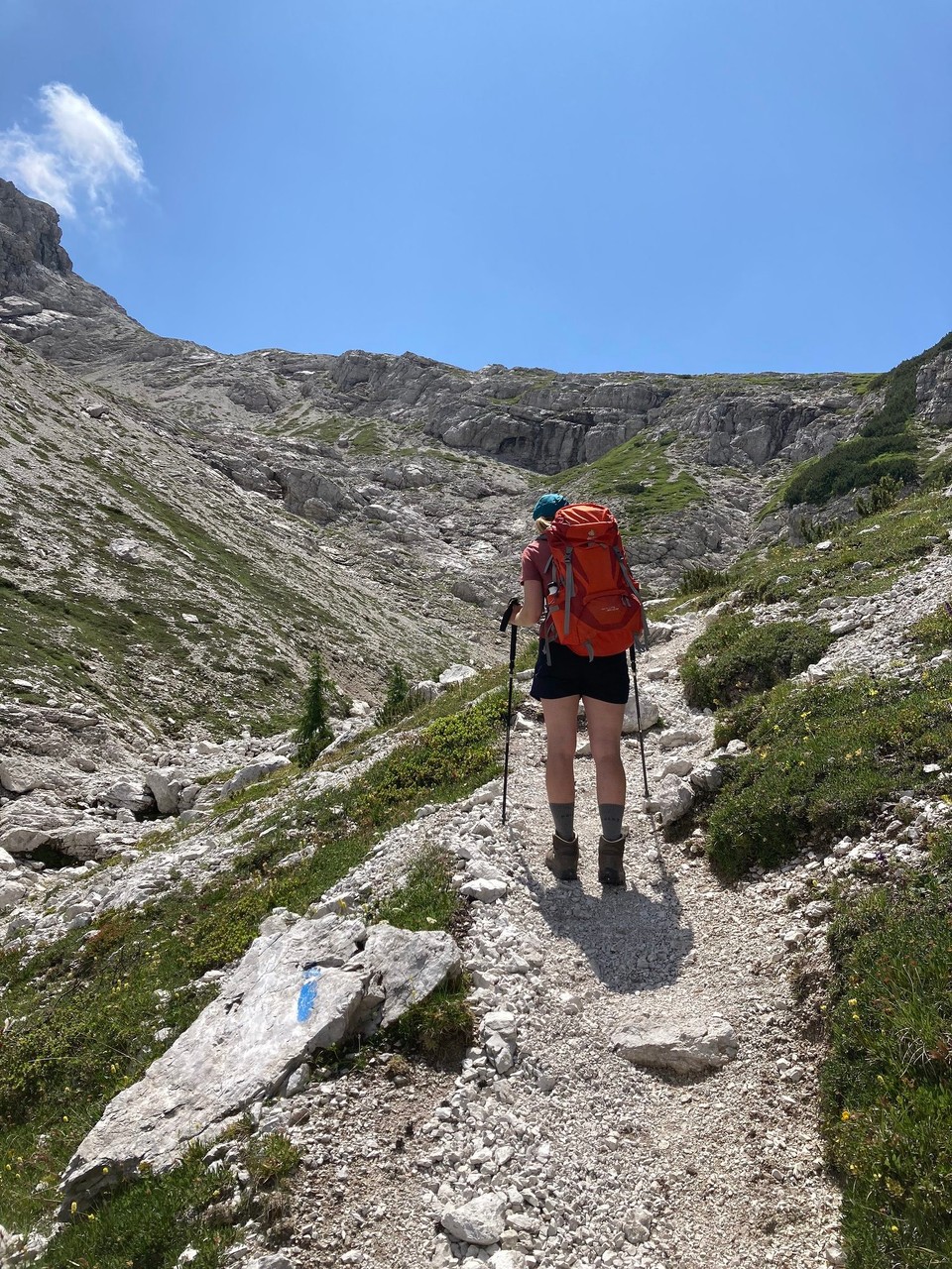Italien - Alleghe - Jetzt geht es nochmal rauf