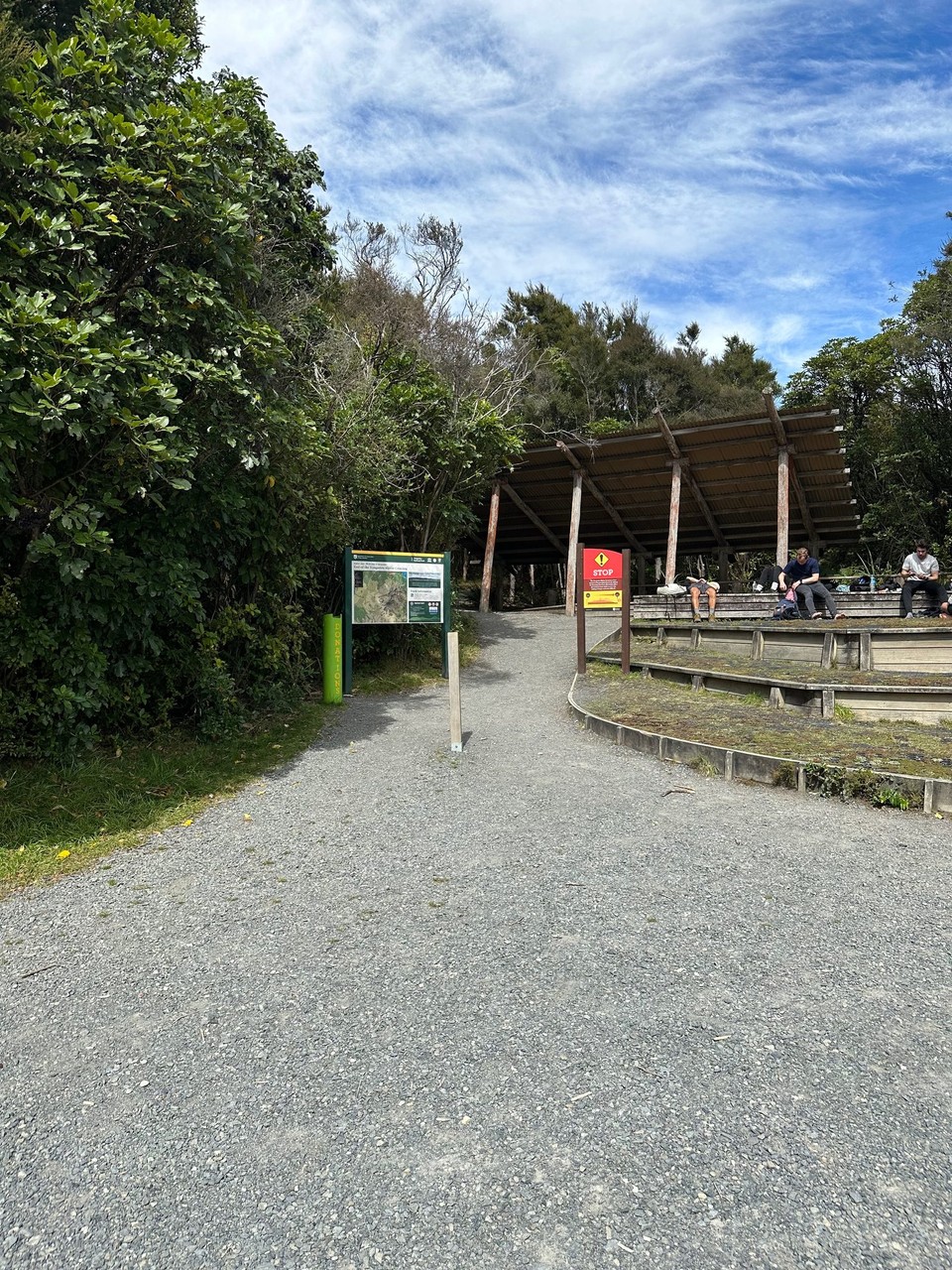 Neuseeland - Tongariro - gegen 12:30 Uhr hatte ich das Ziel als einer der ersten erreicht 😎